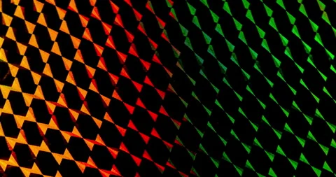 Holographic Prism Pattern Color Shift. Stock Footage 321929828