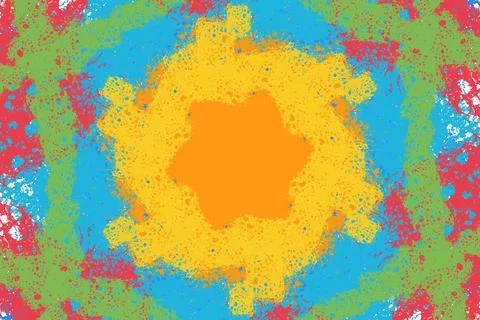 Holographic real texture Stock Illustration