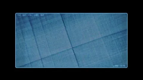 Holographic screen Video stock 8845765