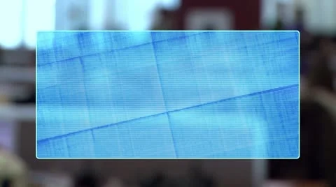 Holographic screen Video stock 8845978