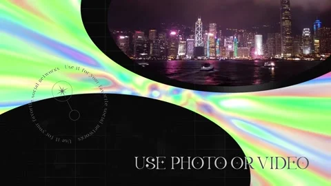 Holographic Slideshow for After Effects  After Effects	Stock