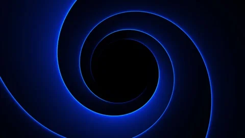 Holographic spiral background video loop Stock Footage 241313108