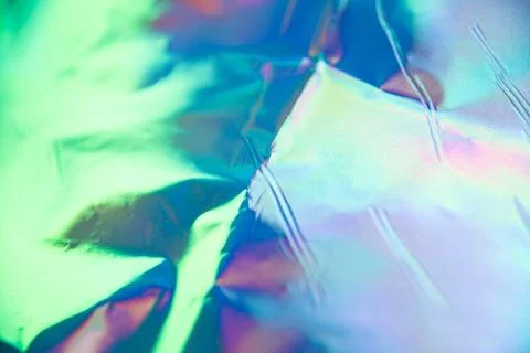 Holographic texture close up Stock Photos