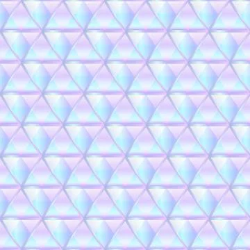 Holographic triangle texture Stock Illustration
