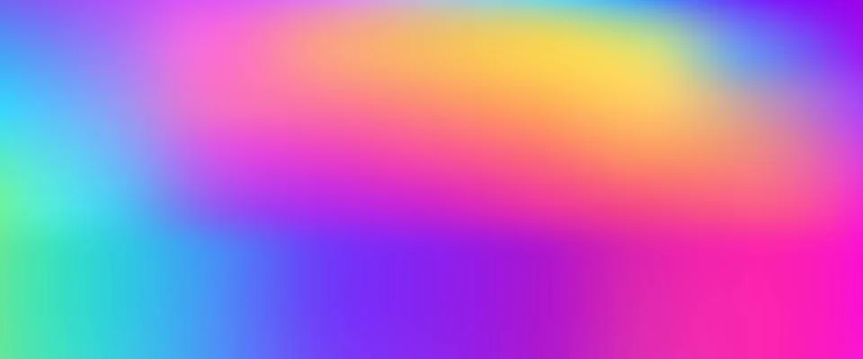 Holographic UV mesh gradient background. Abstract vibrant neon fluid textur.. Illustrazione stock