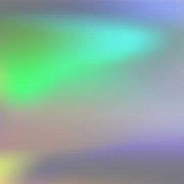 Holographic vector background, rainbow effect backdrop design, realistic Stock Illustration