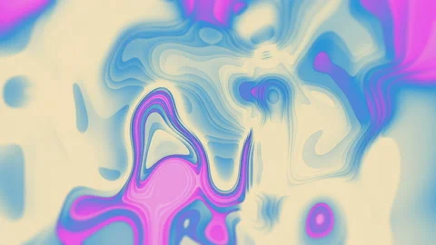 Holographic wave flow background. 3d rendering loop animation 4K Stock Footage 163212732