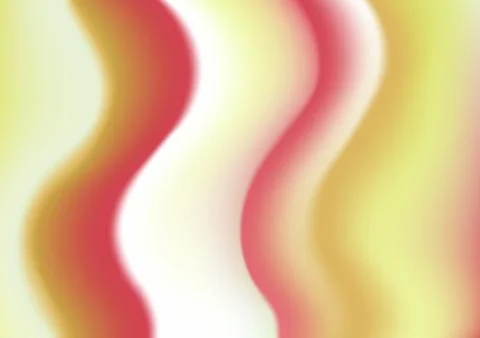 Holographic waves motion, liquid textile, colorful desert abstract background Stock Illustration