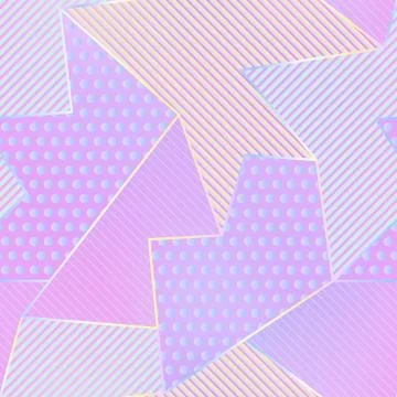 Holography fabric seamless pattern Illustrazione stock