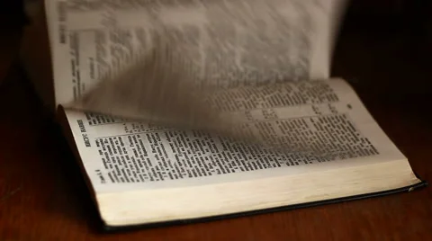 Holy Bible Stock Footage 41781191