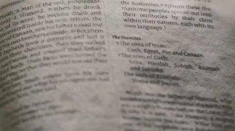 Holy Bible.  Stock Footage 49264913