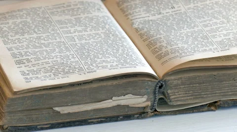Holy bible Stock Footage 49407525