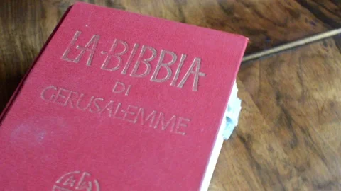 Holy bible Video stock 166268358