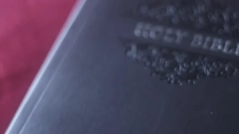 Holy Bible Stock Footage 194490988