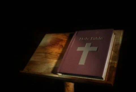 Holy Bible (NTSC) Stock Footage