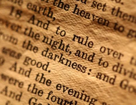 Holy bible Stockfoto's