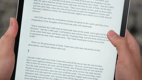 Holy book bible Stock Footage 235916908