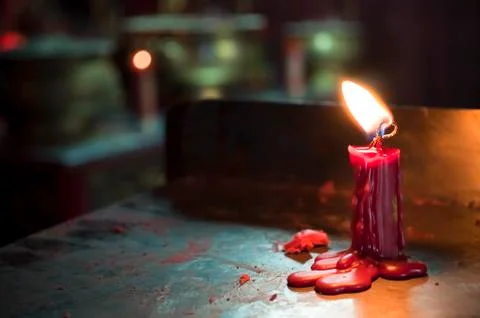 Holy candle Stock Photos