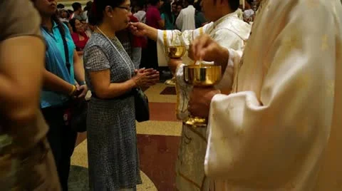 Holy communion Stock-Footage 21205143