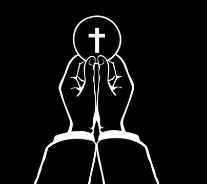 Holy Communion Stock Illustration