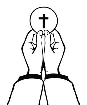 Holy Communion Stock Illustration