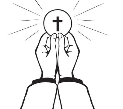 Holy Communion Stock Illustration