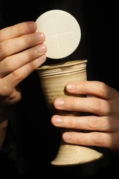 Holy communion Stock Photos