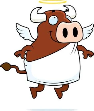 Holy Cow Stock Illustration