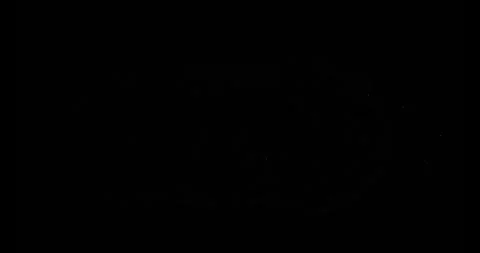 Holy dash effect on black background Stock Footage 319394268