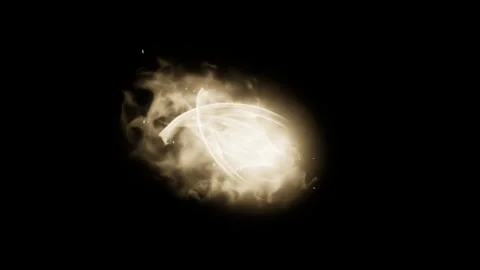 Holy dash effect on black background Stock Footage 319777423