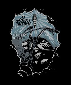 Holy freedom Stock Illustration