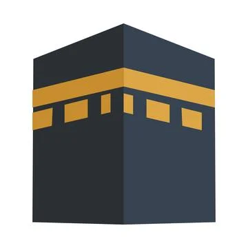 Holy Kaaba Vector illustration Illustrazione stock