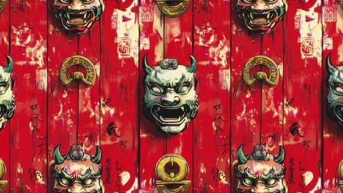 Holy Knocker Horizontal Motion Stock Footage 306463800