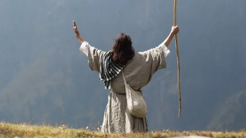 The Holy land in search of God! Jesus Christ and the apostles Stock Footage