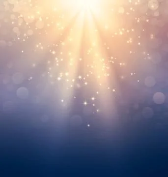 Holy light on gold Stock Illustration