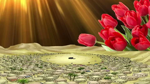 Holy Meccah 8th Century Stock Footage 45966261