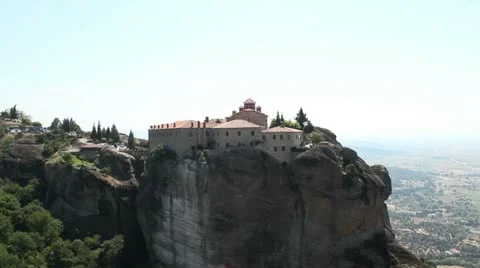 The Holy Monastery of St. Stephen _1 Stock Footage 11820105