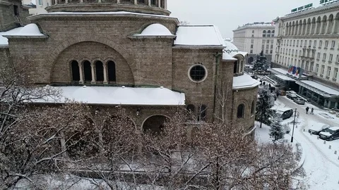 Holy Nedelya Church at Serdica, Sofia, Bulgaria, Europe 動画素材 112098296