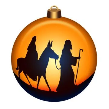 Holy night globe Stock Photos