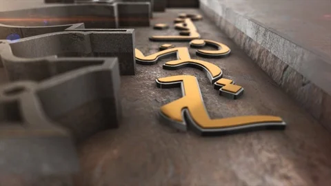 Holy ramadan background animation Stock Footage 88316517