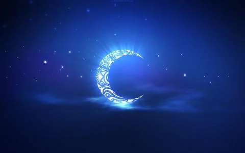 Holy Ramadan moon Фото
