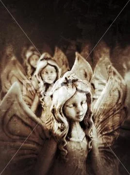 Holy Religious Christianity Symbol Angels Stock Photos