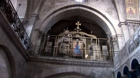 Holy sepulcher 5 Stock Footage 8911691
