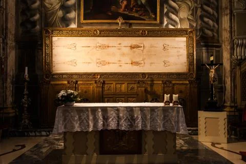 The Holy Shroud Stock Photos