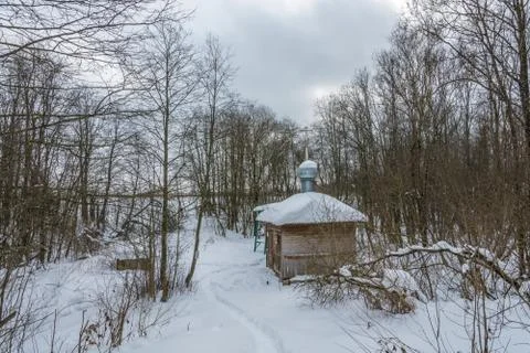 The Holy Source of the Savior in Tutaevsky District, Yaroslavl Region, Russia Stock Photos