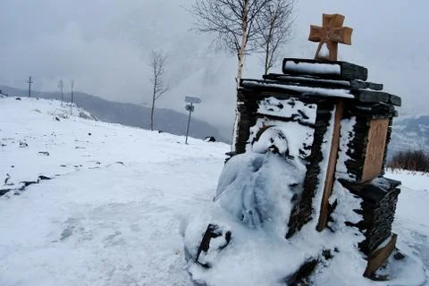 Holy spring 库存照片