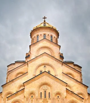 Holy trinity cathedral ,tbilisi Stock-Fotos