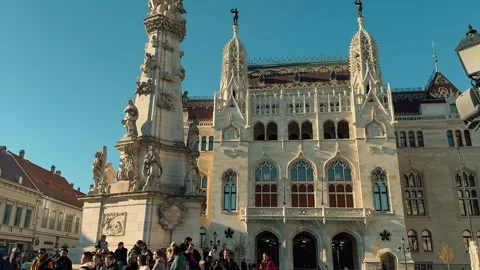 Holy Trinity Column 2 (Editorial) Stock Footage 327132800