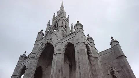 Holy Trinity Russian Orthodox Parish Church in Cork, Ireland Stock Footage 112764639