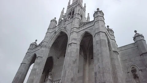 Holy Trinity Russian Orthodox Parish Church in Cork, Ireland Stock Footage 112765018